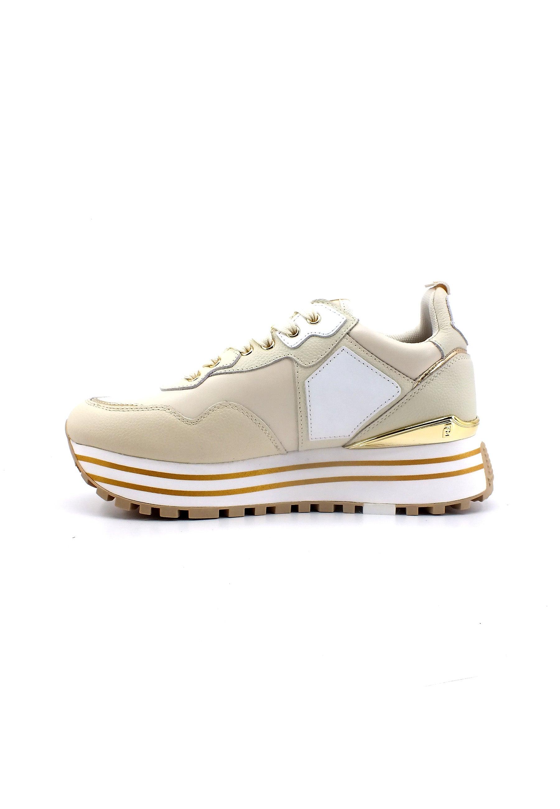 LIU JO Maxi Wonder 01 Sneaker Donna Milk BF3003PX215 - Sandrini Calzature e Abbigliamento