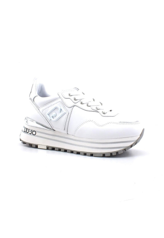 LIU JO Maxi Wonder 01 Sneaker Donna White BF3003P0102 - Sandrini Calzature e Abbigliamento