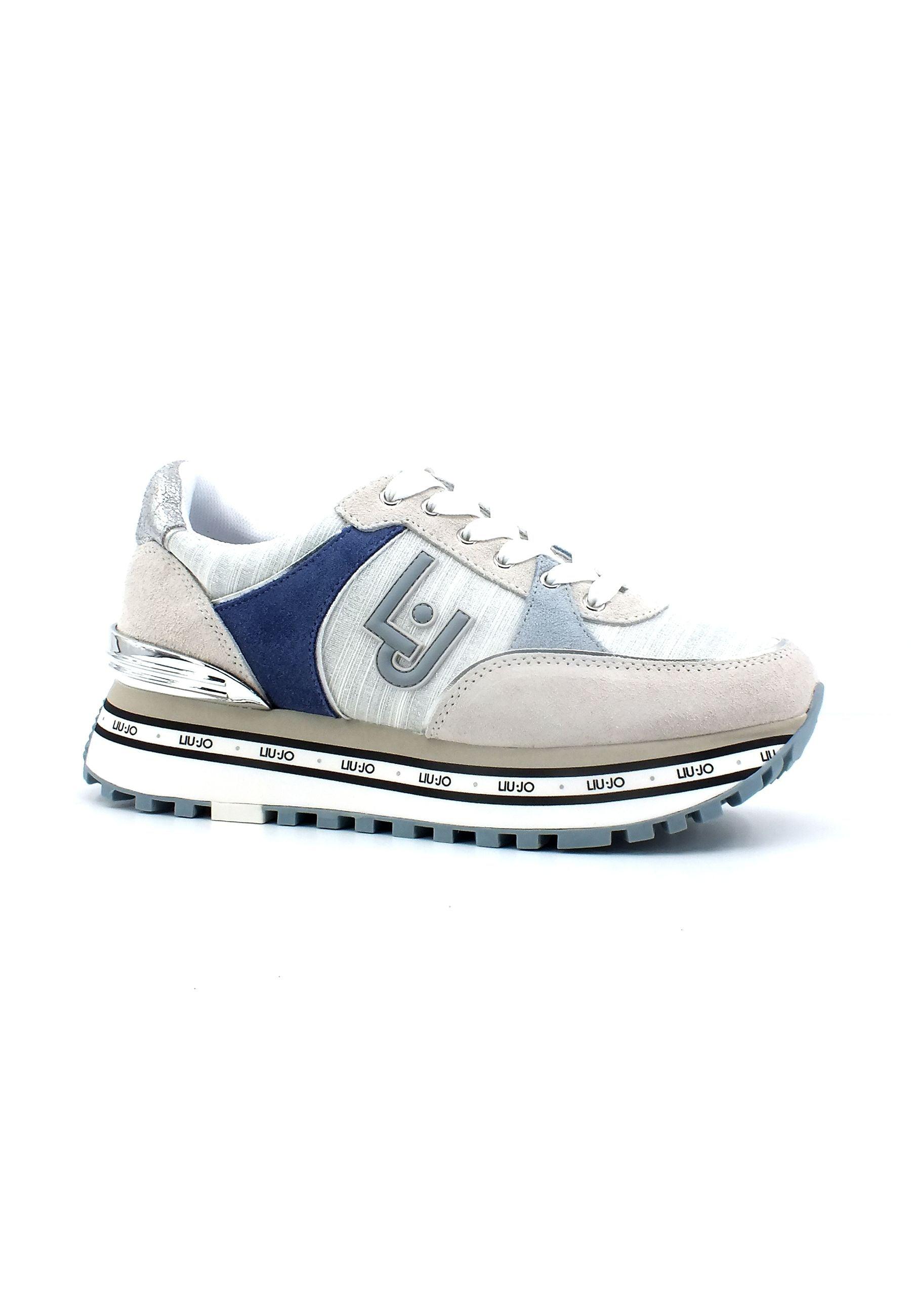 LIU JO Maxi Wonder 20 Sneaker Donna White Tornado BA3019PX037 - Sandrini Calzature e Abbigliamento