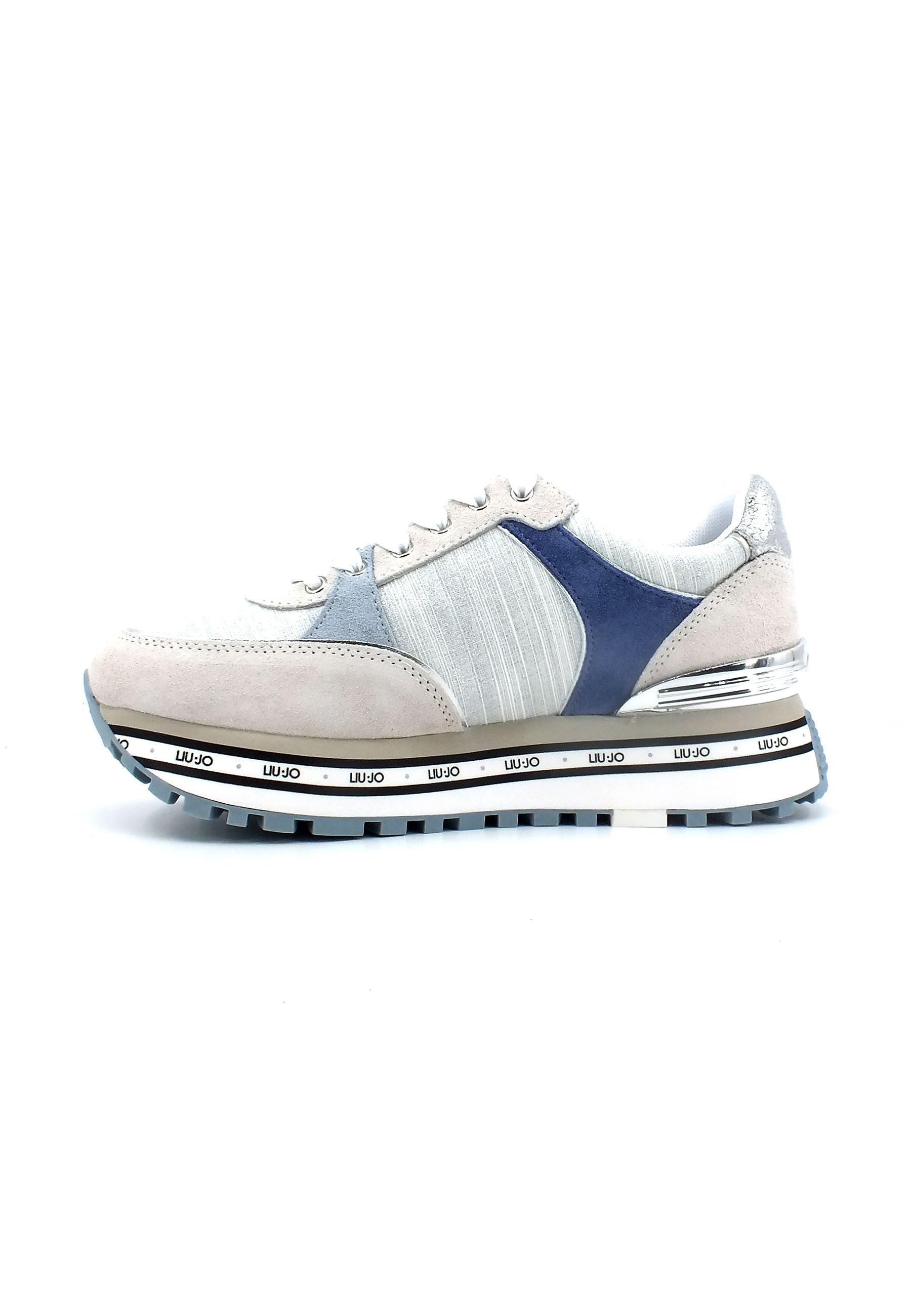 LIU JO Maxi Wonder 20 Sneaker Donna White Tornado BA3019PX037 - Sandrini Calzature e Abbigliamento
