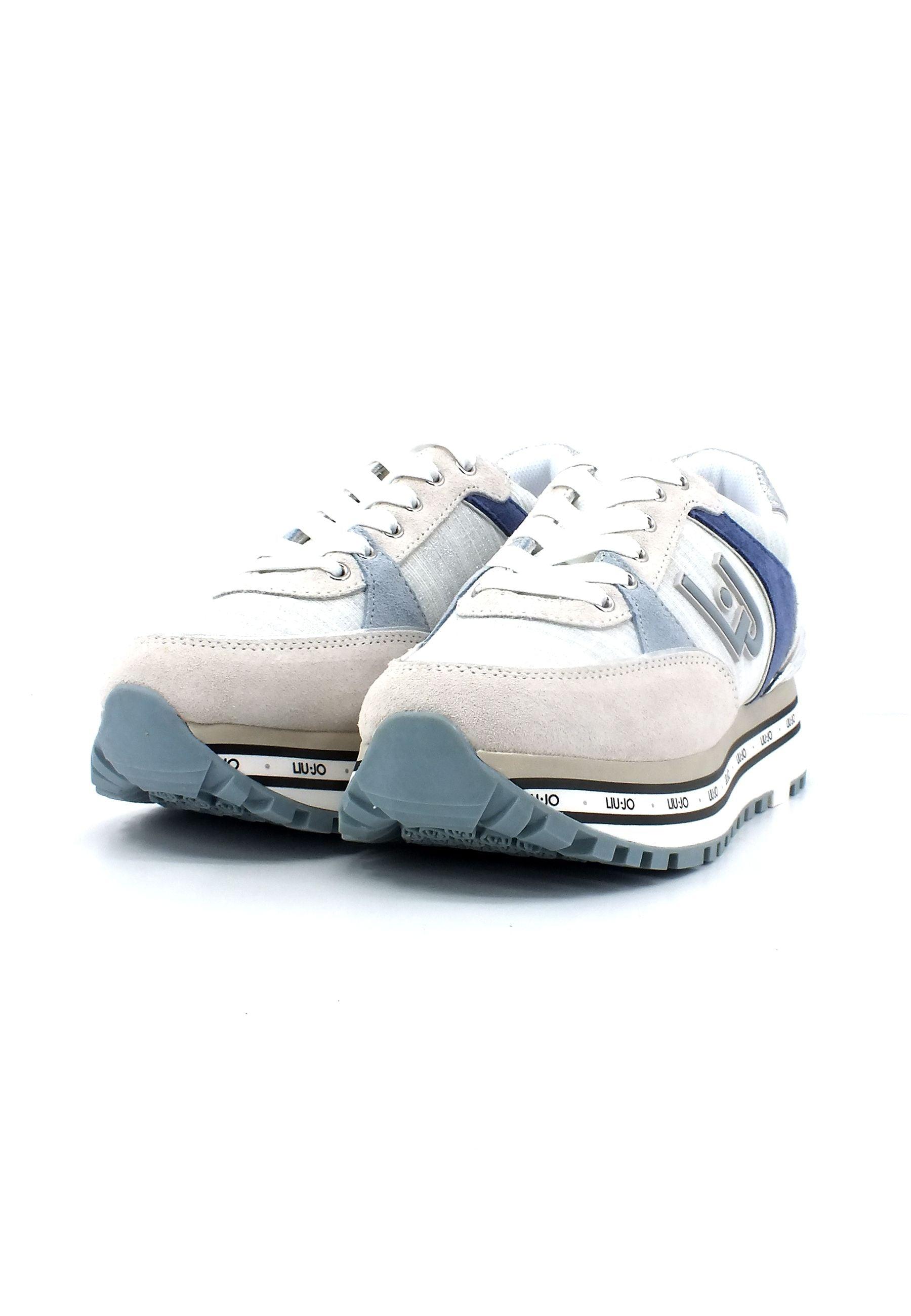 LIU JO Maxi Wonder 20 Sneaker Donna White Tornado BA3019PX037 - Sandrini Calzature e Abbigliamento