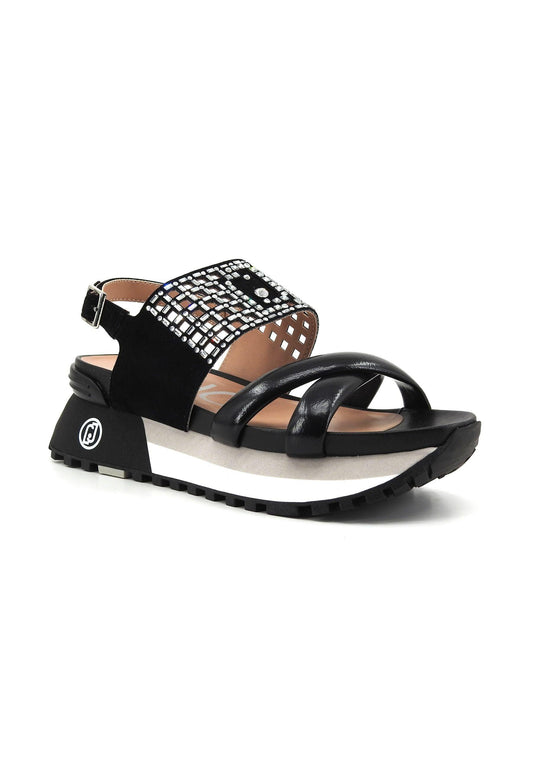 LIU JO Maxi Wonder 26 Sandalo Donna Black BA4117PX486 - Sandrini Calzature e Abbigliamento