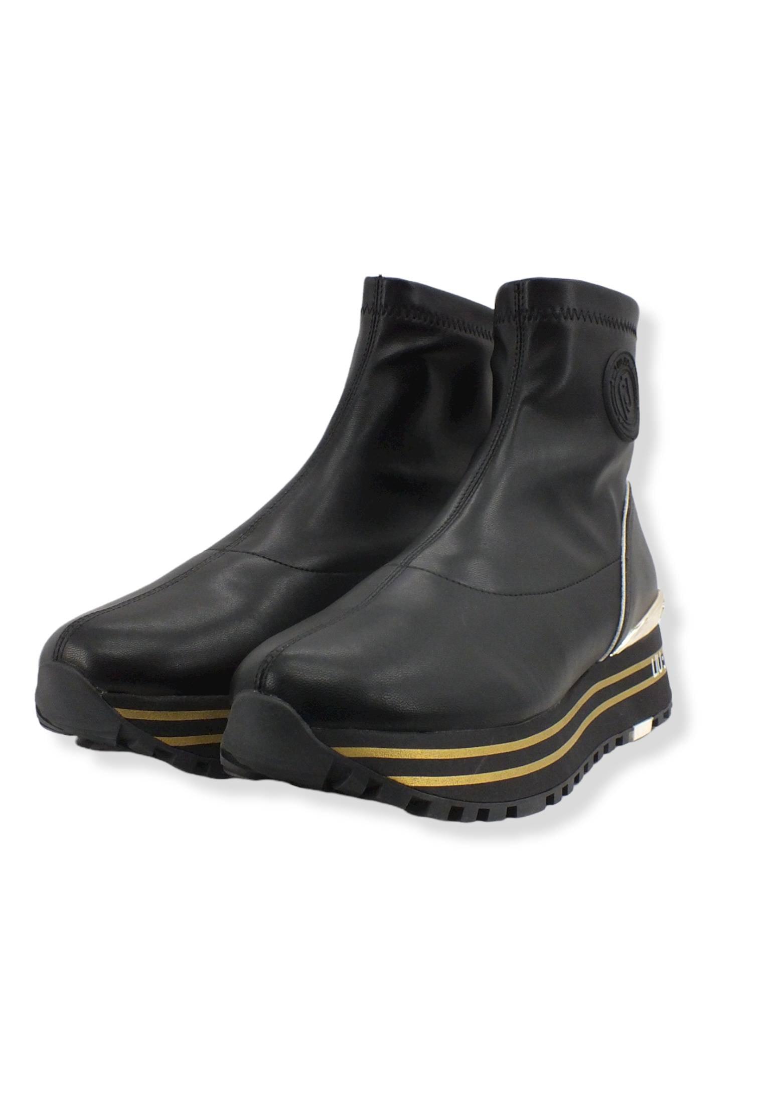 LIU JO Maxi Wonder 50 Sock Sneaker Donna Black BF2105EX014 - Sandrini Calzature e Abbigliamento