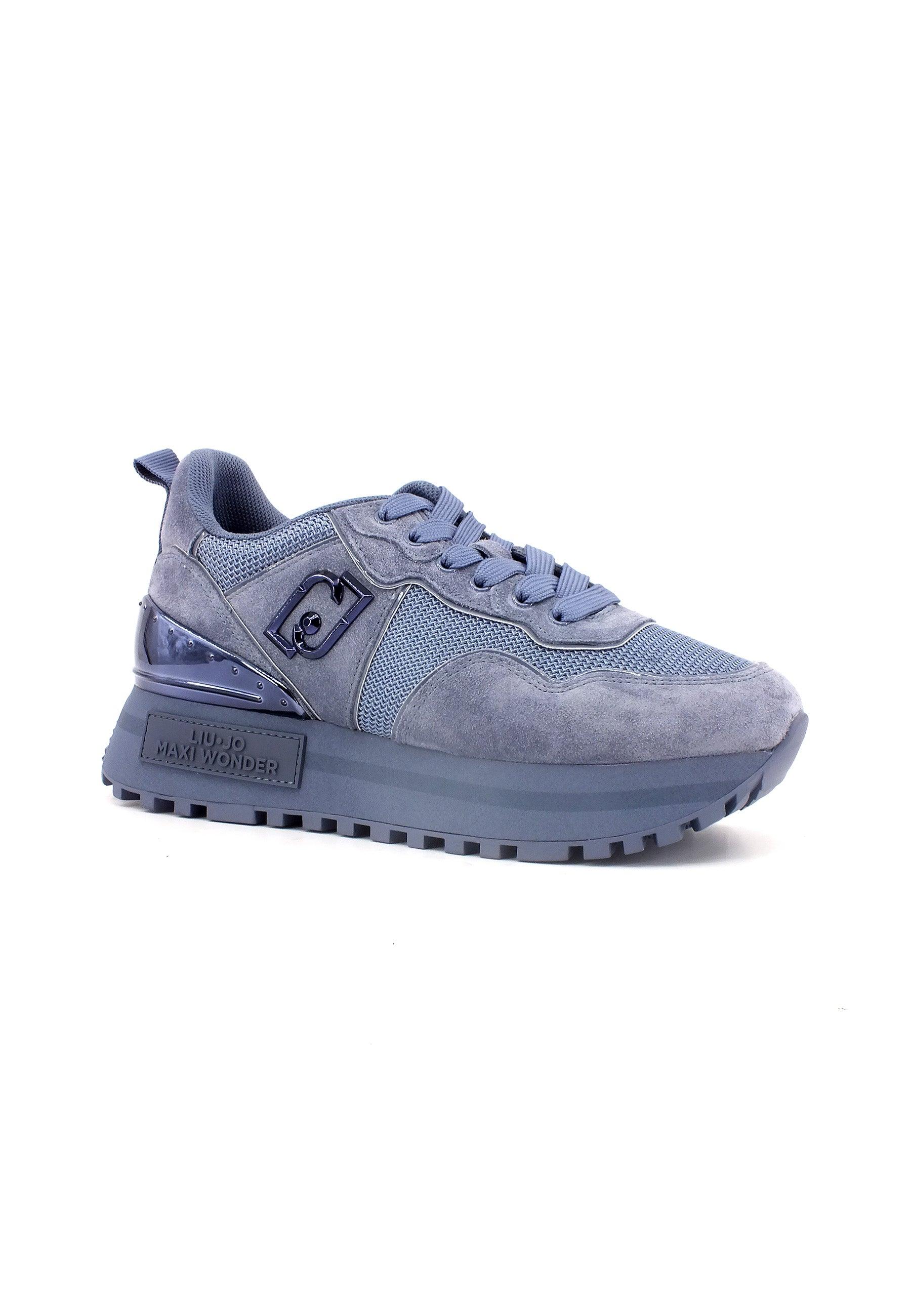 LIU JO Maxi Wonder 52 Sneaker Donna Blue BF3011PX027 - Sandrini Calzature e Abbigliamento