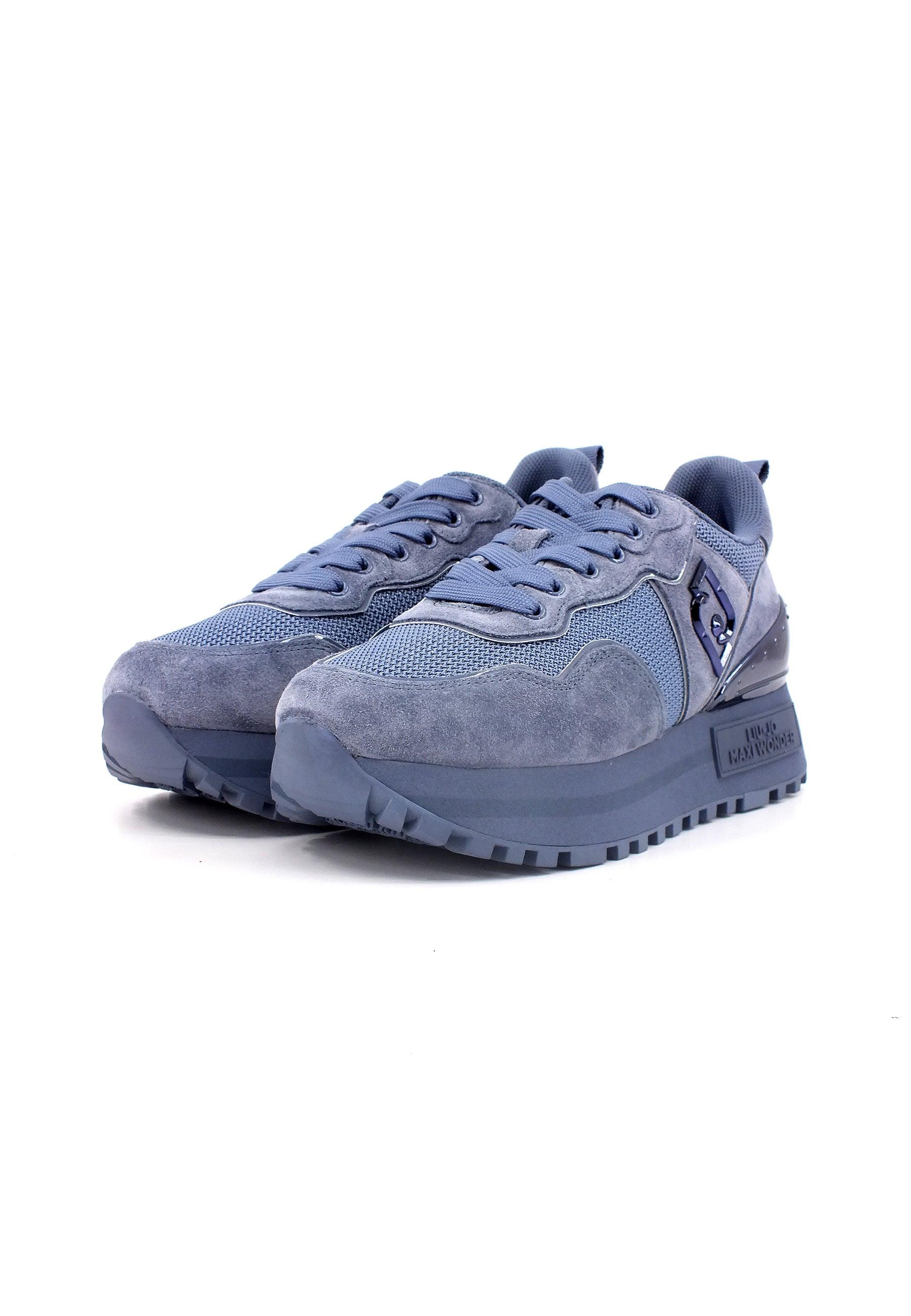 LIU JO Maxi Wonder 52 Sneaker Donna Blue BF3011PX027 - Sandrini Calzature e Abbigliamento
