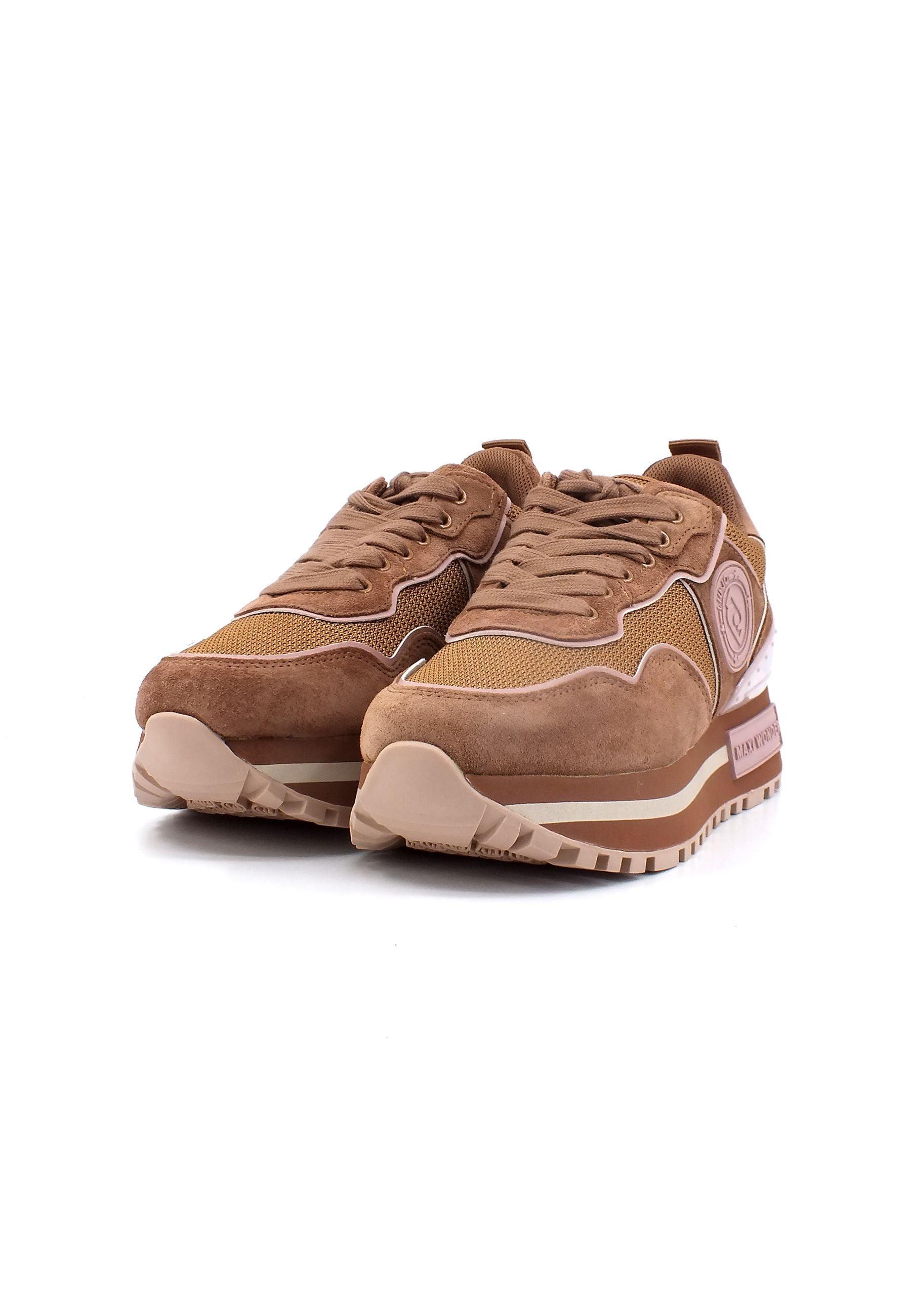 LIU JO Maxi Wonder 52 Sneaker Donna Tan BA3085PX027 - Sandrini Calzature e Abbigliamento