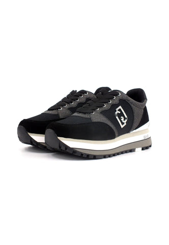 LIU JO Maxi Wonder 57 Sneaker Donna Black BF3007PX165 - Sandrini Calzature e Abbigliamento