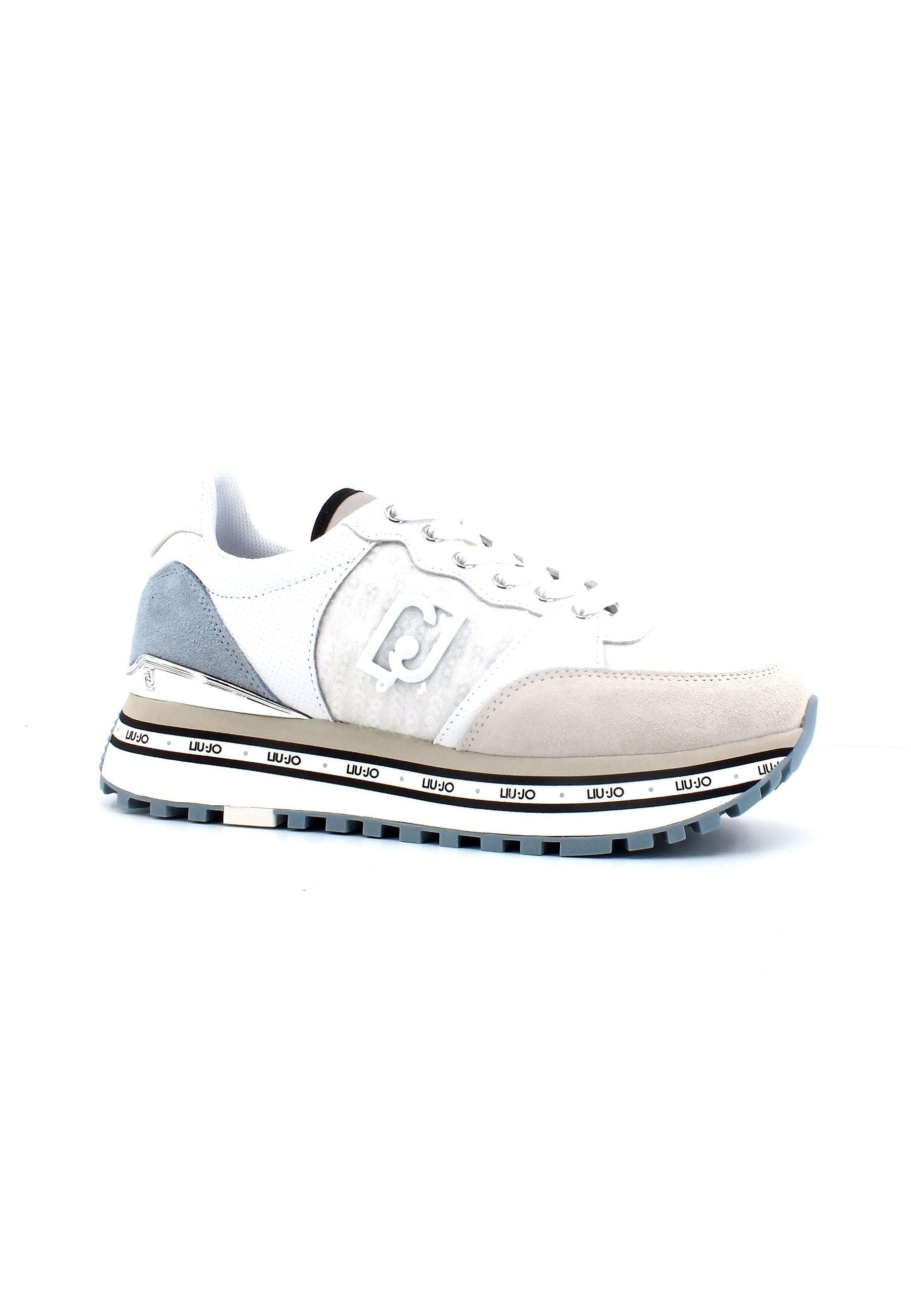 LIU JO Maxi Wonder 57 Sneaker Donna White BA3097PX349 - Sandrini Calzature e Abbigliamento