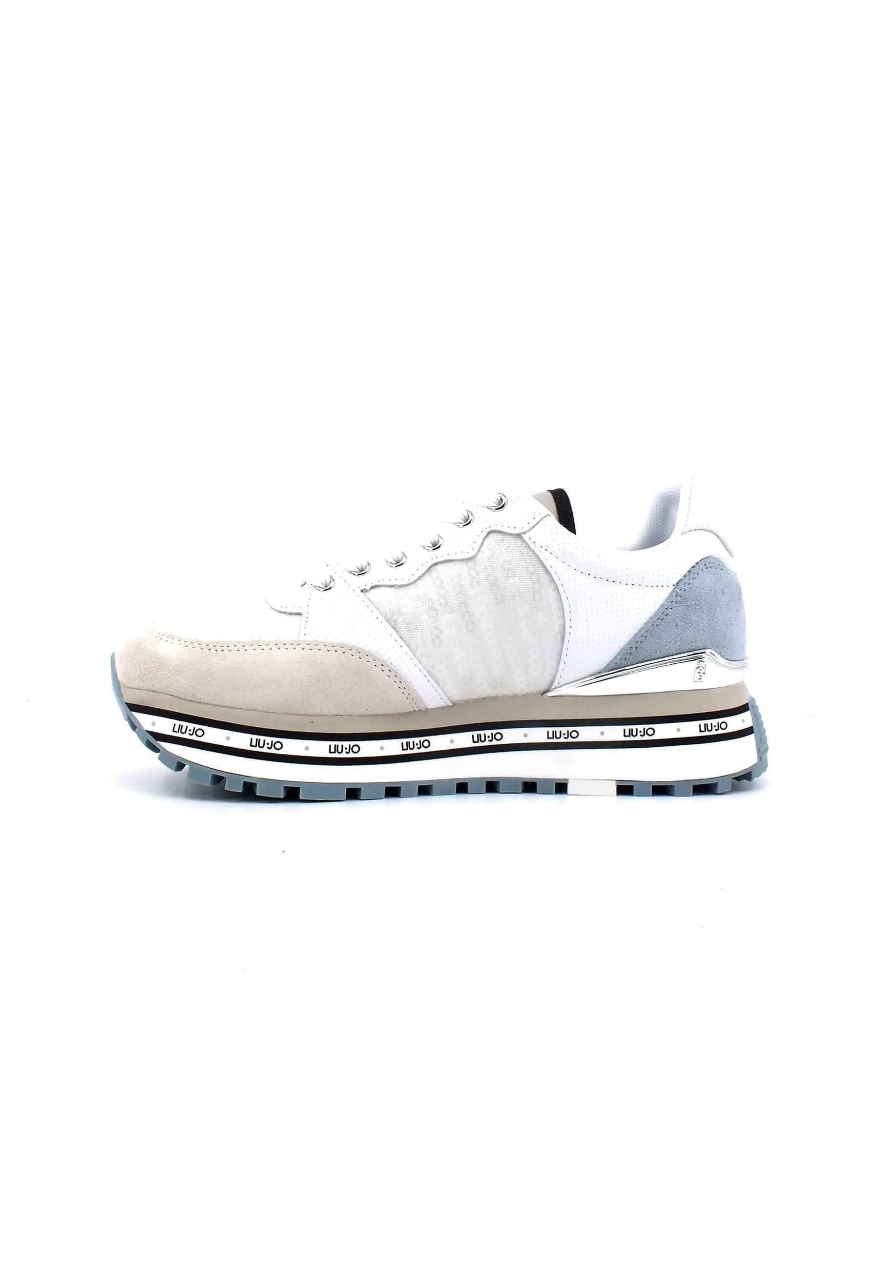 LIU JO Maxi Wonder 57 Sneaker Donna White BA3097PX349 - Sandrini Calzature e Abbigliamento