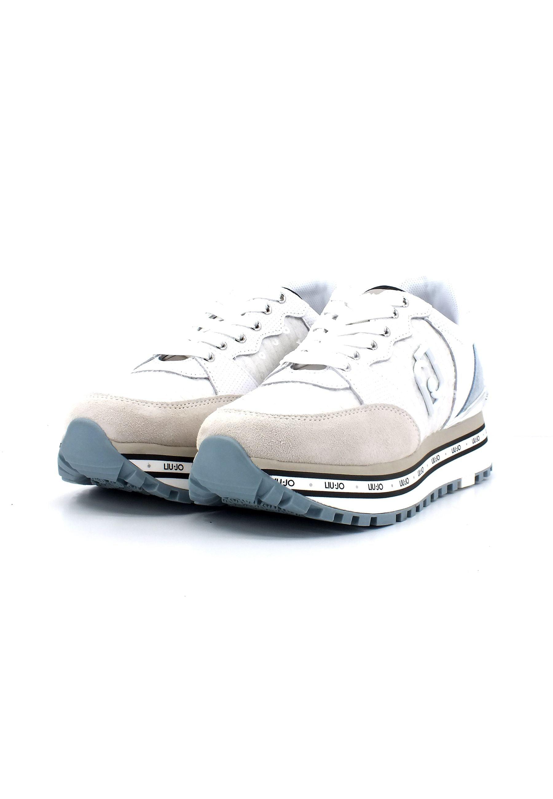 LIU JO Maxi Wonder 57 Sneaker Donna White BA3097PX349 - Sandrini Calzature e Abbigliamento