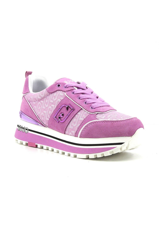 LIU JO Maxi Wonder 71 Sneaker Donna Lilac Rosa BA4055PX453 - Sandrini Calzature e Abbigliamento