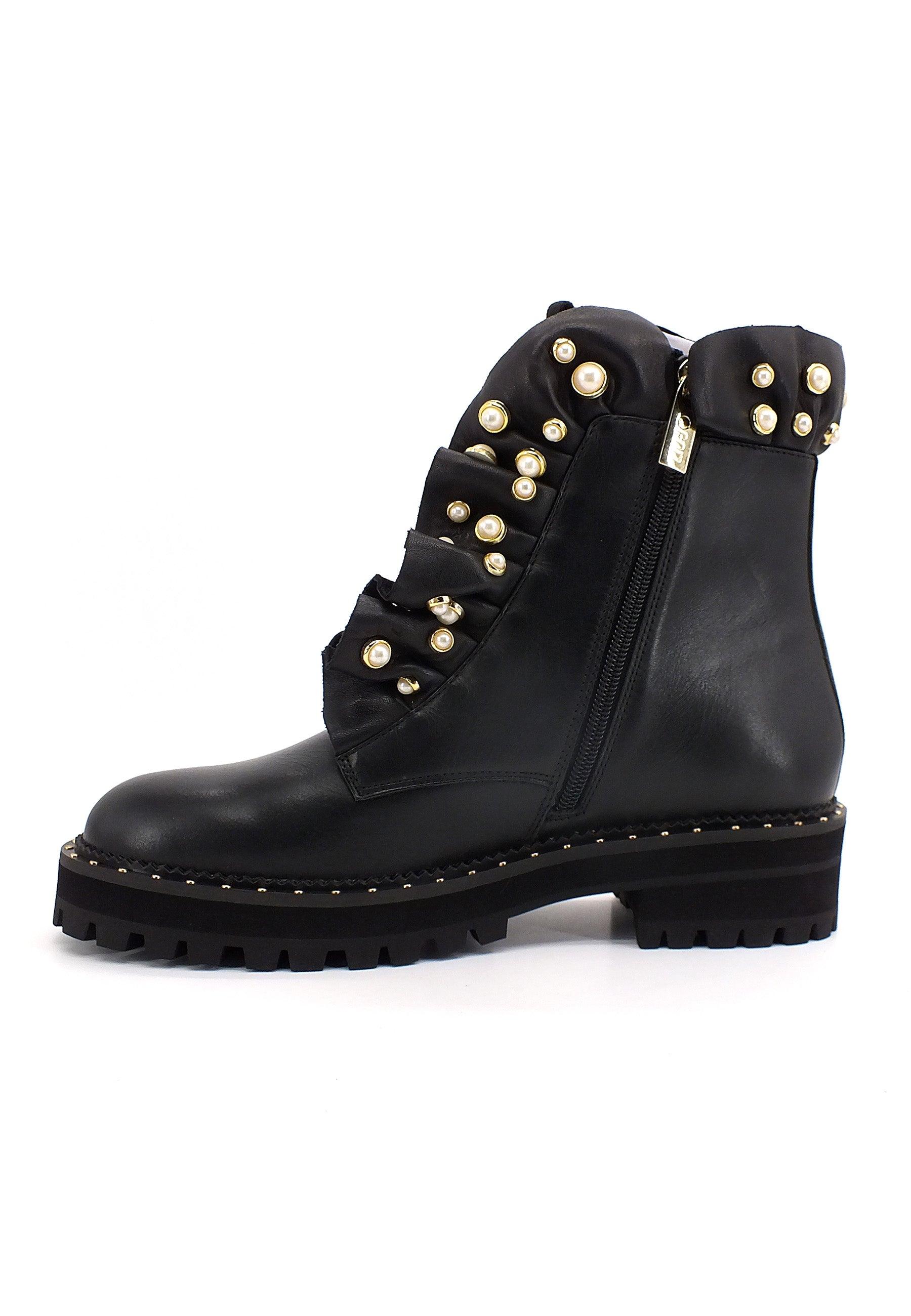 LIU JO Pink 148 Stivaletto Perle Donna Black SF2041PX223 - Sandrini Calzature e Abbigliamento