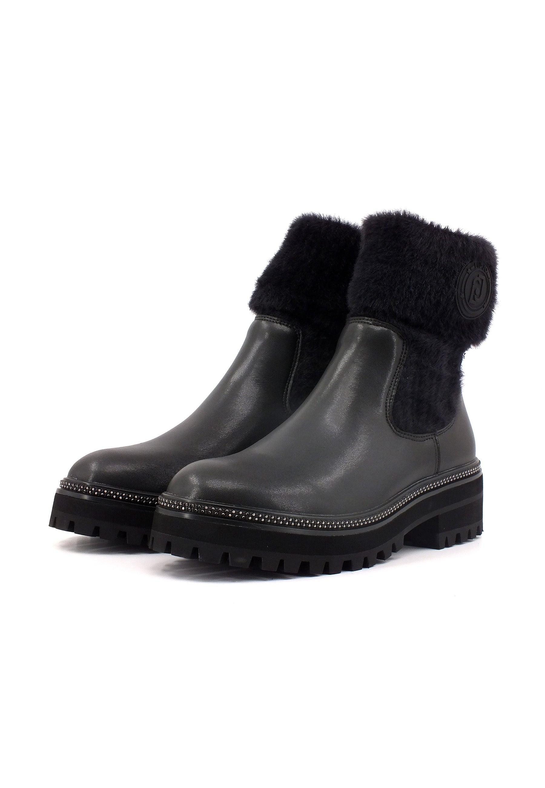 LIU JO Pink 226 Stivaletto Polacco Donna Black SF3199PX432 - Sandrini Calzature e Abbigliamento