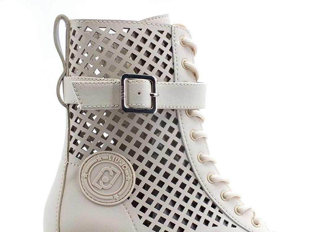 LIU JO Purple 17 Stivaletto Boot Spreading Beige Milk SA2063EX014 - Sandrini Calzature e Abbigliamento