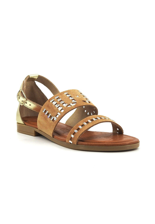 LIU JO Sand 03 Sandalo Donna Cognac Marrone SA4169PX493 - Sandrini Calzature e Abbigliamento