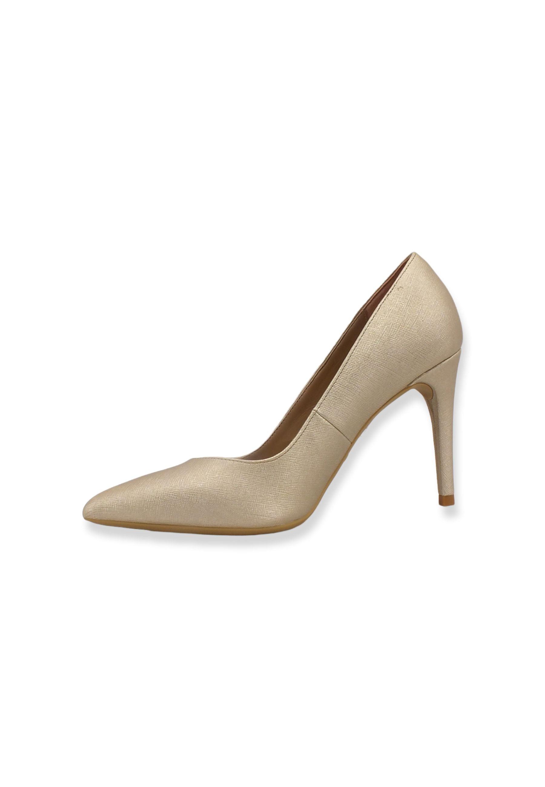 LIU JO Vickie 133 Dècollète Light Gold SF2271EX076 - Sandrini Calzature e Abbigliamento