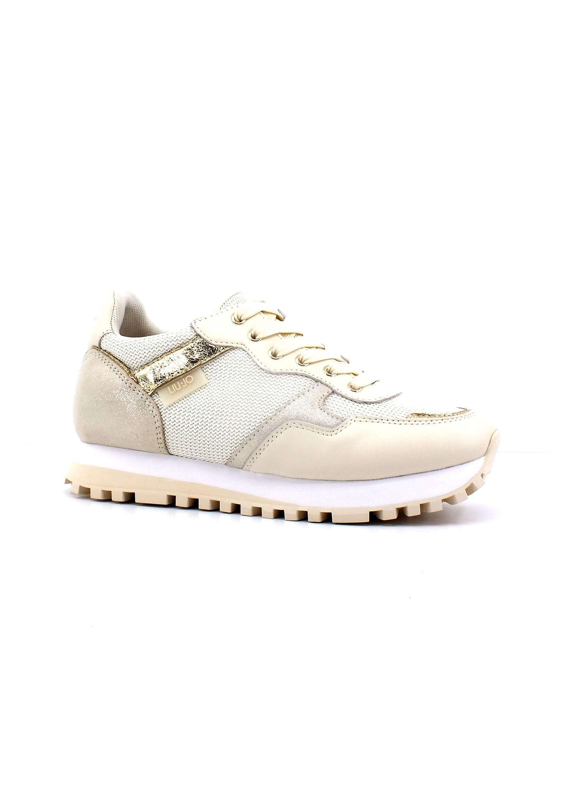 LIU JO Wonder 01 Sneaker Donna Butter BA3061PX340 - Sandrini Calzature e Abbigliamento