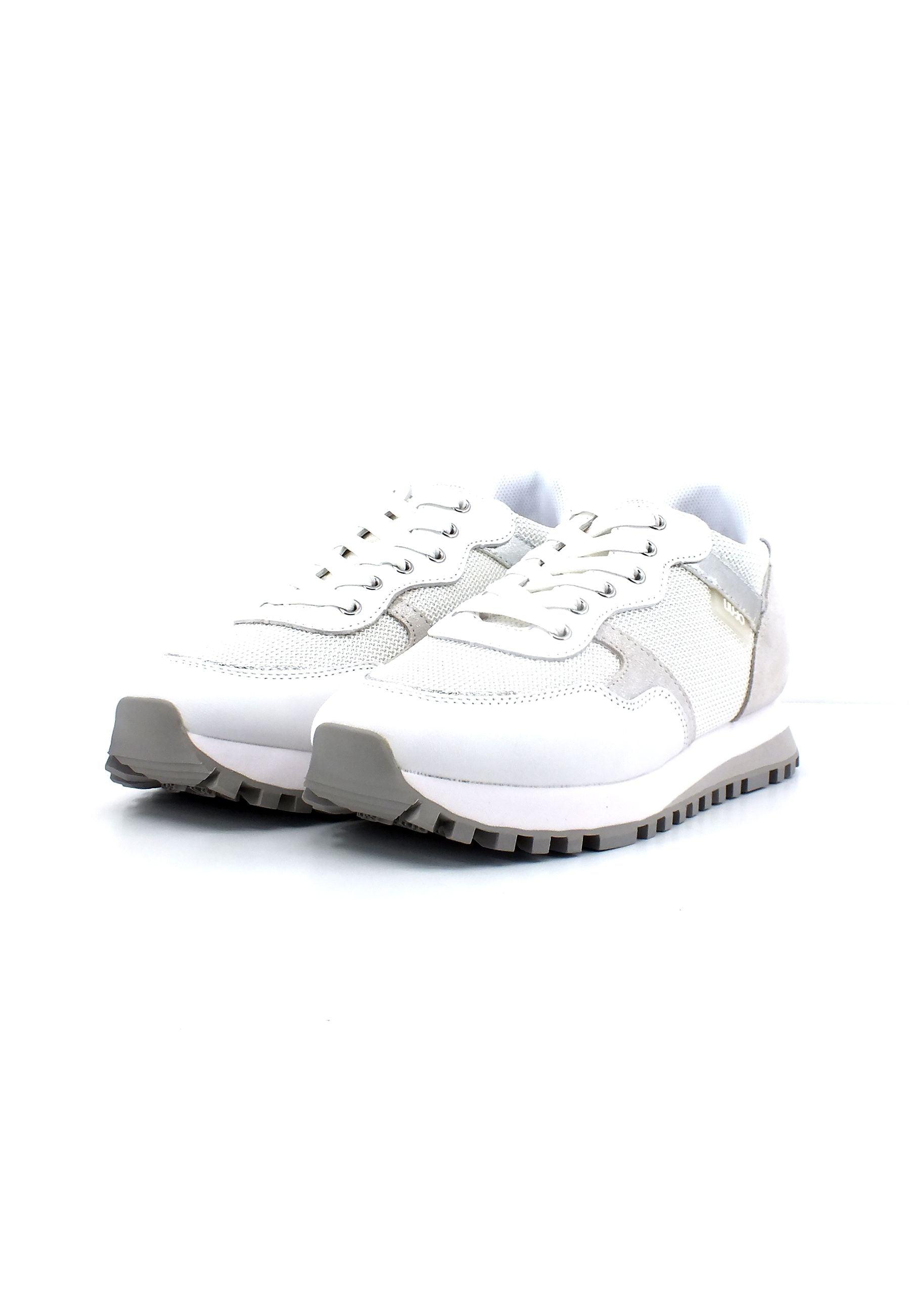 LIU JO Wonder 01 Sneaker Donna White BA3061PX340 - Sandrini Calzature e Abbigliamento
