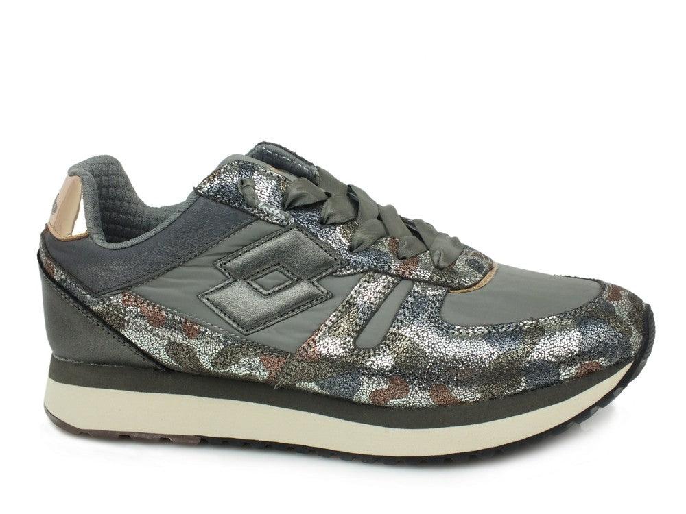 LOTTO Tokyo Wedge Camouflage Grey T7437 - Sandrini Calzature e Abbigliamento