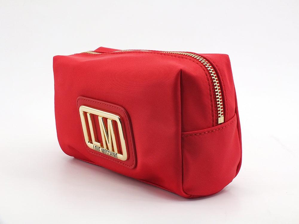 LOVE MOSCHINO Borsa Beauty Trousse Rosso JC5324PP0DKM0500 - Sandrini Calzature e Abbigliamento