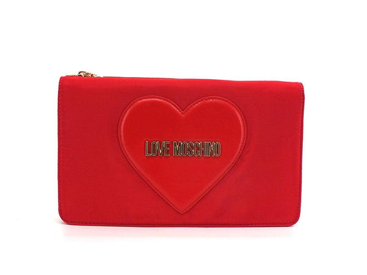LOVE MOSCHINO Borsa Pochette Tracolla Logo Rosso JC4334PP0EKD150A - Sandrini Calzature e Abbigliamento