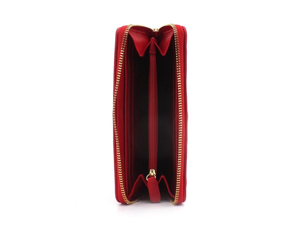 LOVE MOSCHINO Portafoglio Quilted Zip Around - Sandrini Calzature e Abbigliamento