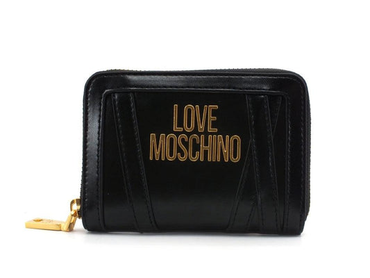LOVE MOSCHINO Portafoglio Small Bonded Nero JC5648PP0BKS0000 - Sandrini Calzature e Abbigliamento