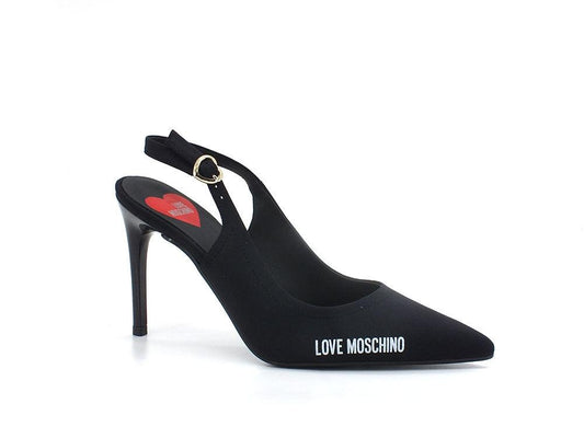 LOVE MOSCHINO Sandalo Lycra Tacco Nero JA10179G1EIM0000 - Sandrini Calzature e Abbigliamento