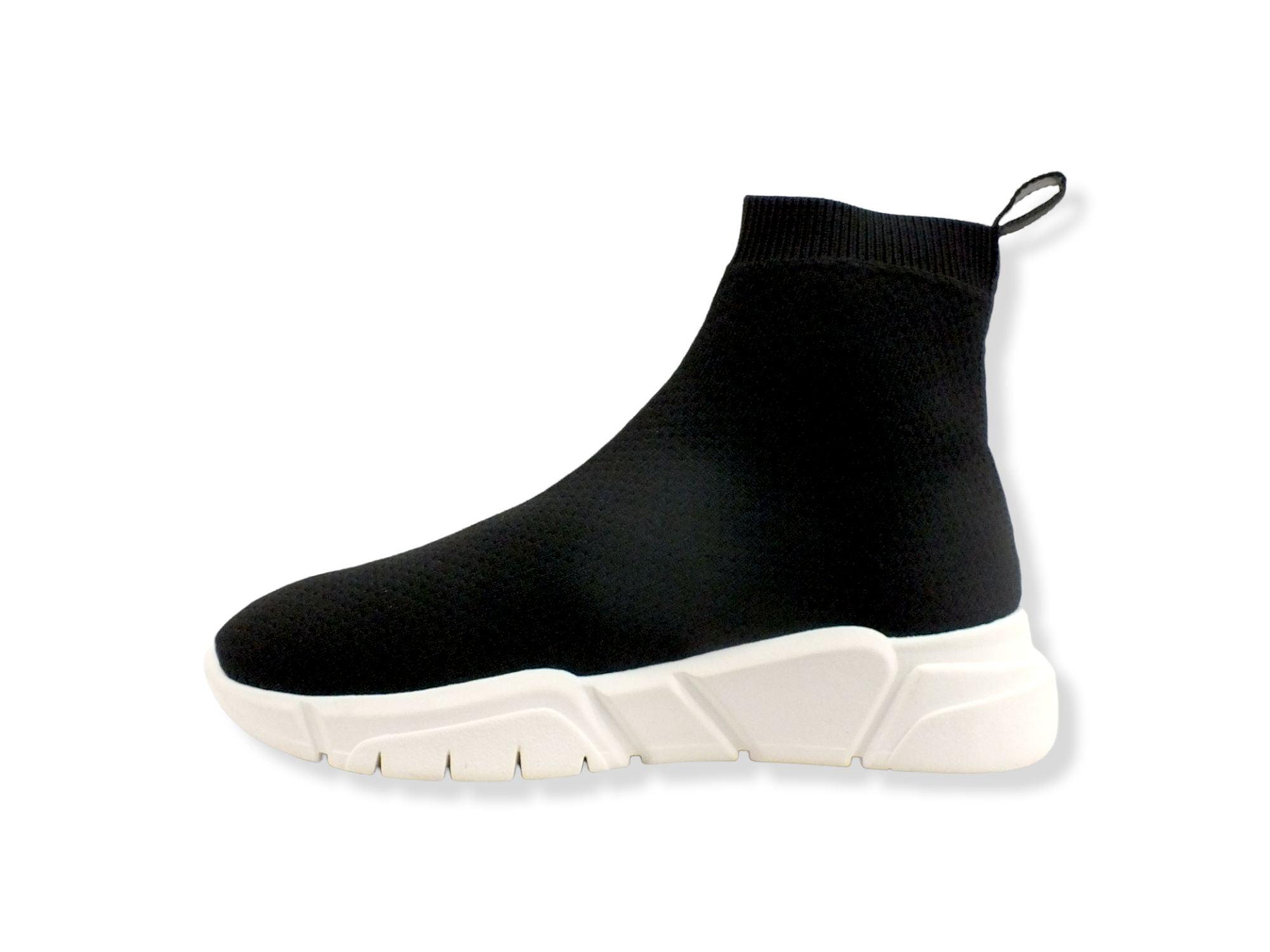 LOVE MOSCHINO Sneaker Running Sock Donna Nero JA15413G1FIZ7000 - Sandrini Calzature e Abbigliamento