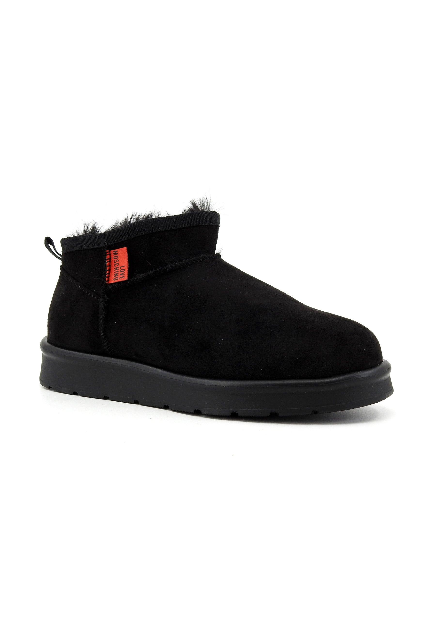 LOVE MOSCHINO Stivaletto Pelo Donna Nero JA24043H1IJAW000 - Sandrini Calzature e Abbigliamento