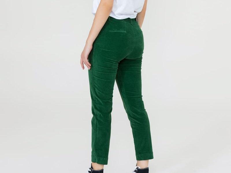 MARKUP Pantalone Chino Velluto Verde MW66567 - Sandrini Calzature e Abbigliamento