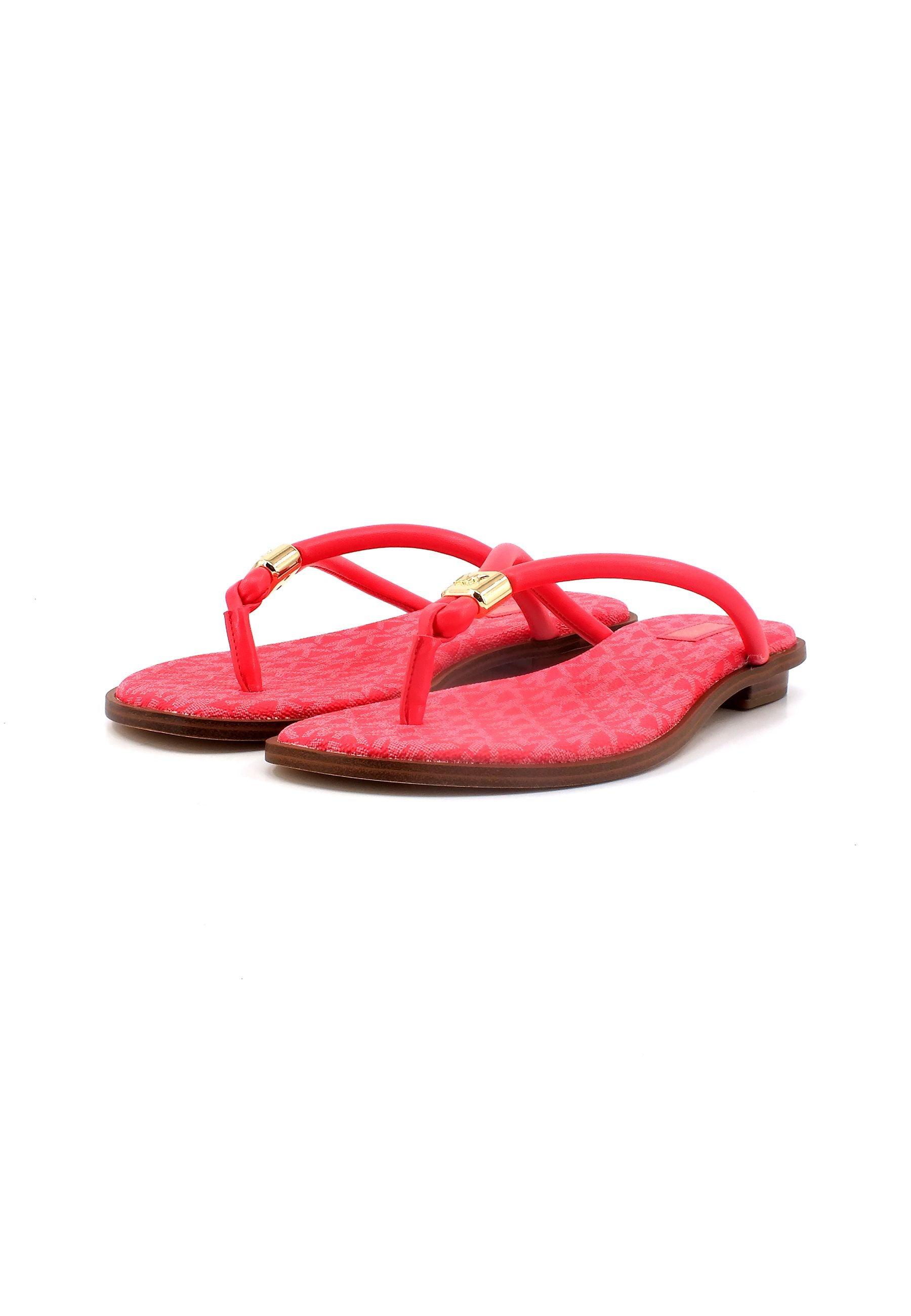 MICHAEL KORS Annie Thong Ciabatta Infradito Donna Geranium 40T2AEFA2L - Sandrini Calzature e Abbigliamento