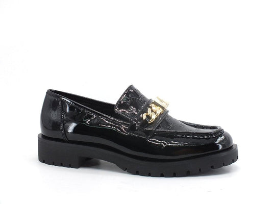 MICHAEL KORS Blaine Loafer Logo Mocassino Black 40F1BNFP1A - Sandrini Calzature e Abbigliamento