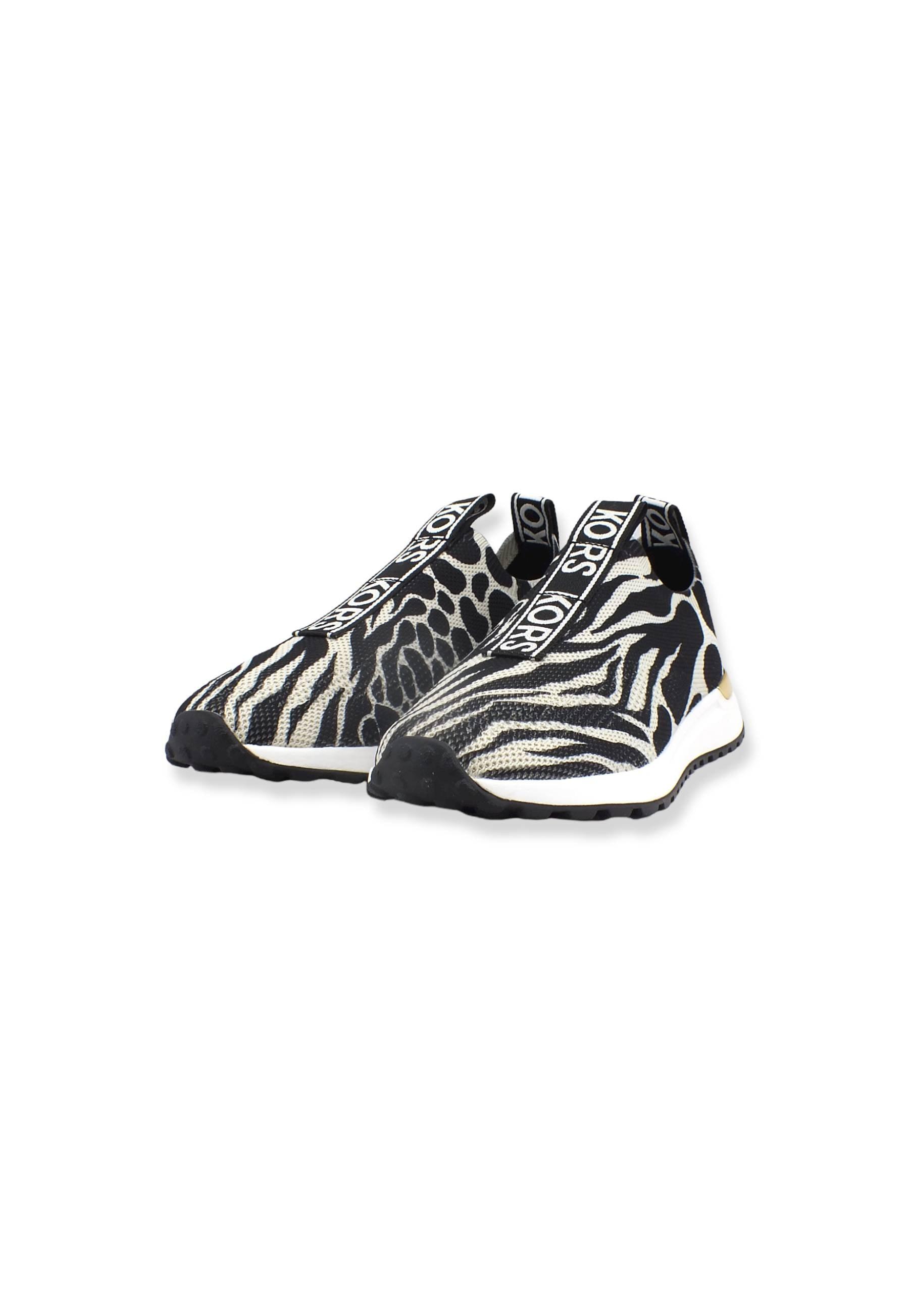 MICHAEL KORS Bodie Slip On Sneaker Donna Fantasia Animalier Black Multi 43T2BDFS1P - Sandrini Calzature e Abbigliamento