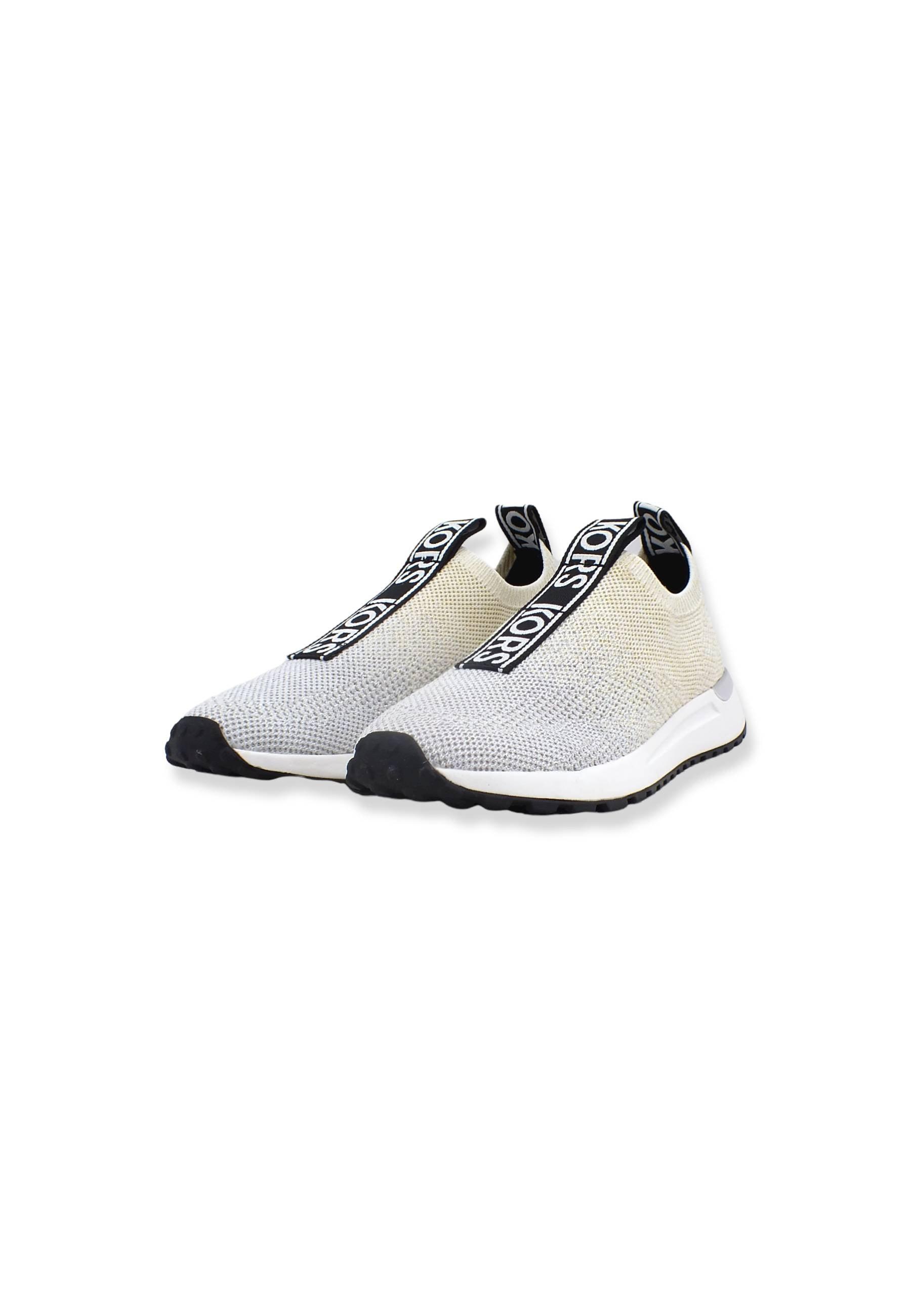 MICHAEL KORS Bodie Slip On Sneaker Donna Silver PlGold 43T2BDFS1M - Sandrini Calzature e Abbigliamento