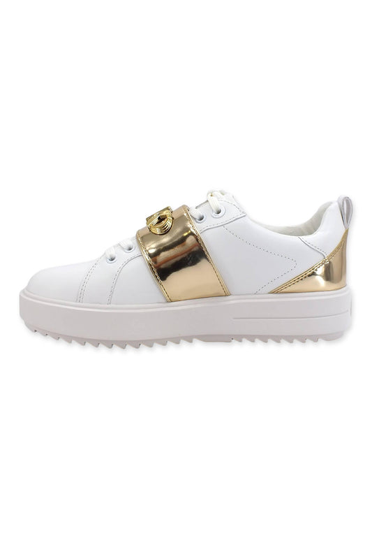 MICHAEL KORS Emmet Strap Sneaker Donna Optic White 43F2EMFS3L - Sandrini Calzature e Abbigliamento
