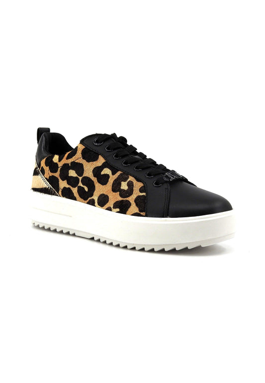 MICHAEL KORS Emmett Lace Up Sneaker Donna Black Multi Fantasia 43F3EMFS1H - Sandrini Calzature e Abbigliamento