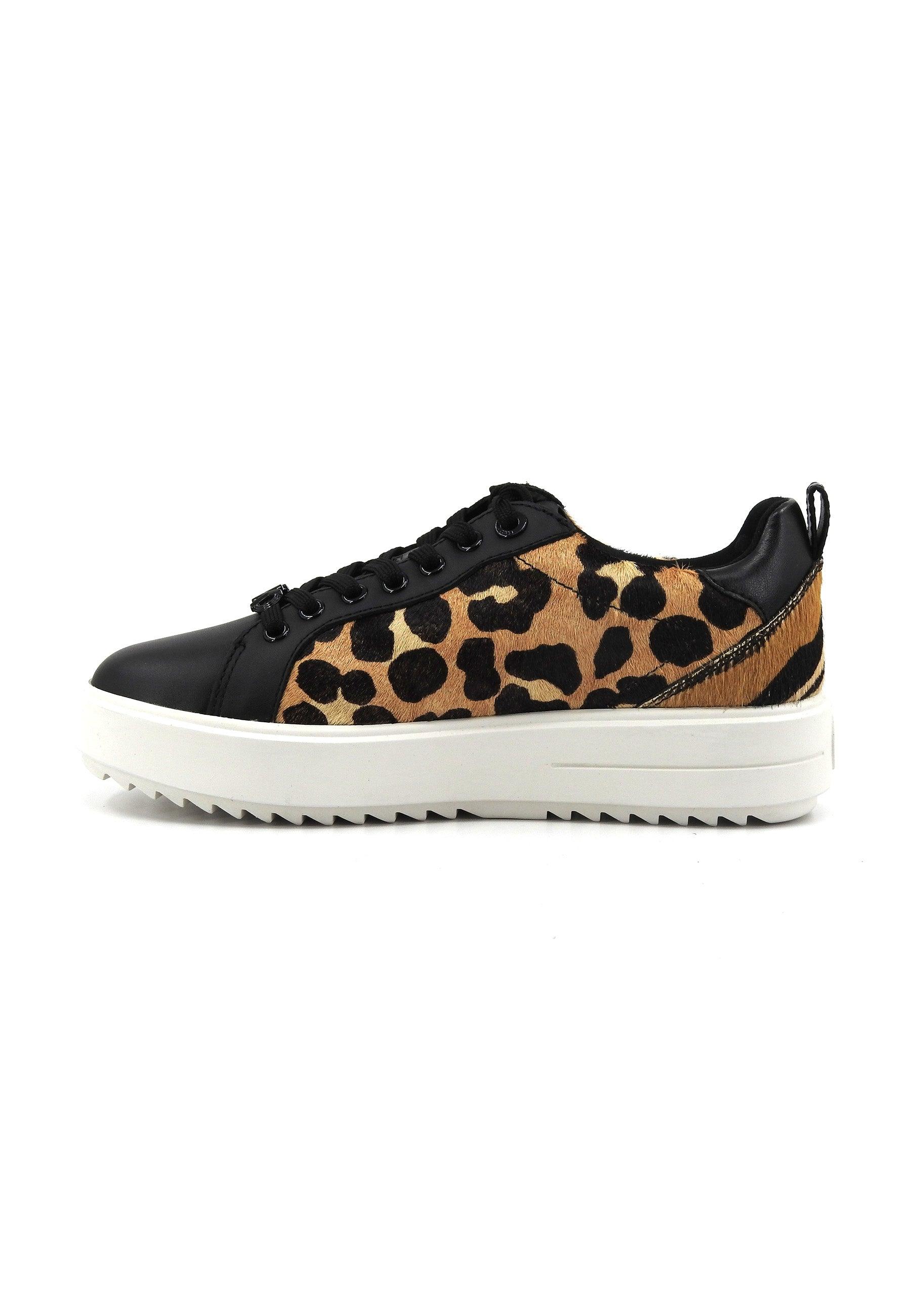 MICHAEL KORS Emmett Lace Up Sneaker Donna Black Multi Fantasia 43F3EMFS1H - Sandrini Calzature e Abbigliamento