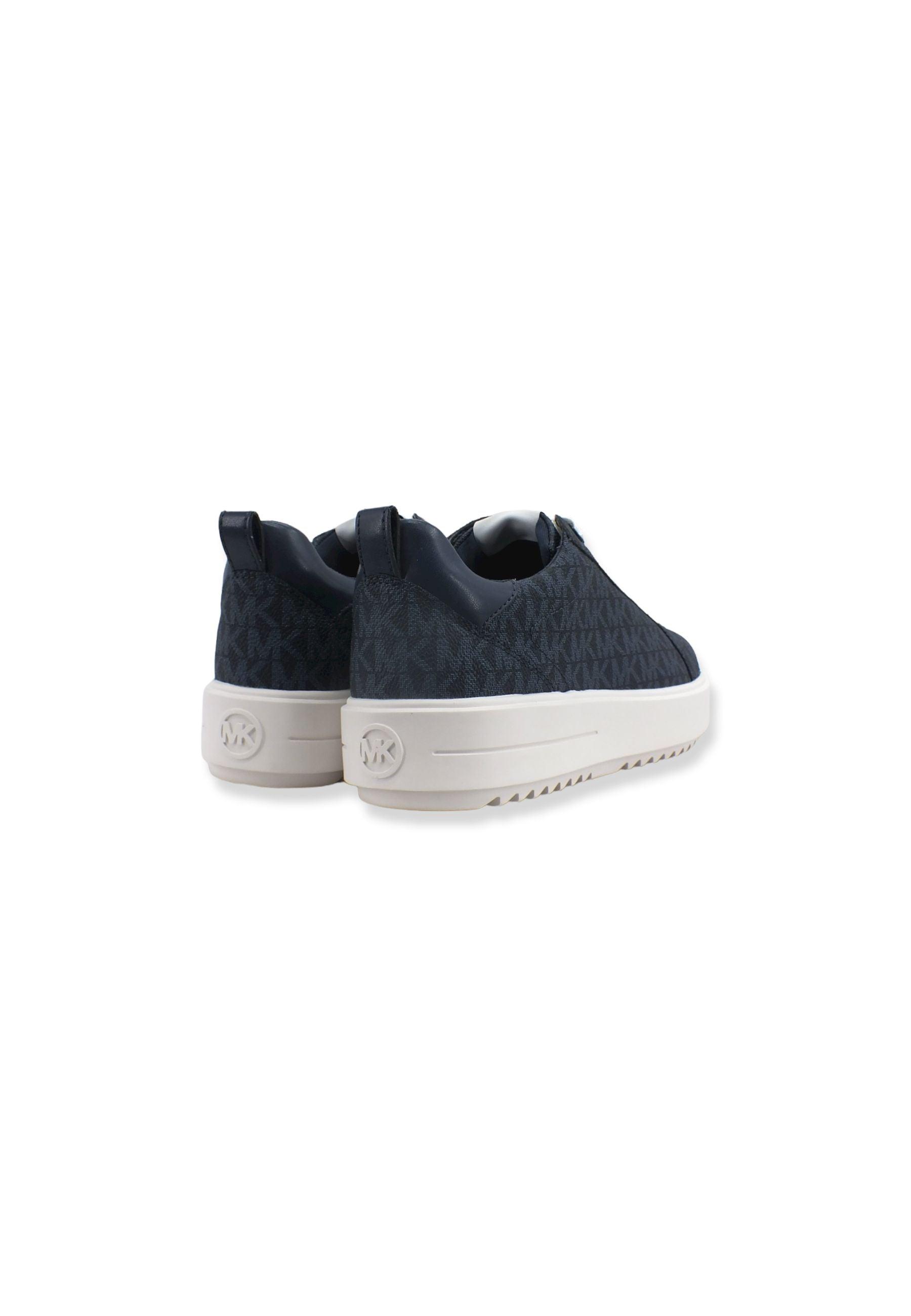 MICHAEL KORS Emmett Lace Up Sneaker Donna Blu Admiral 43T2ETFS1B - Sandrini Calzature e Abbigliamento