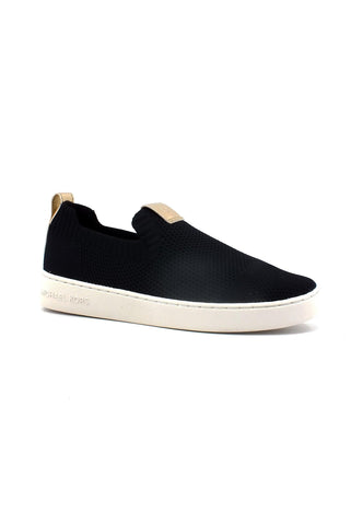 MICHAEL KORS Juno Knit Slip On Sneaker Donna Black 43R3JUFSBD - Sandrini Calzature e Abbigliamento