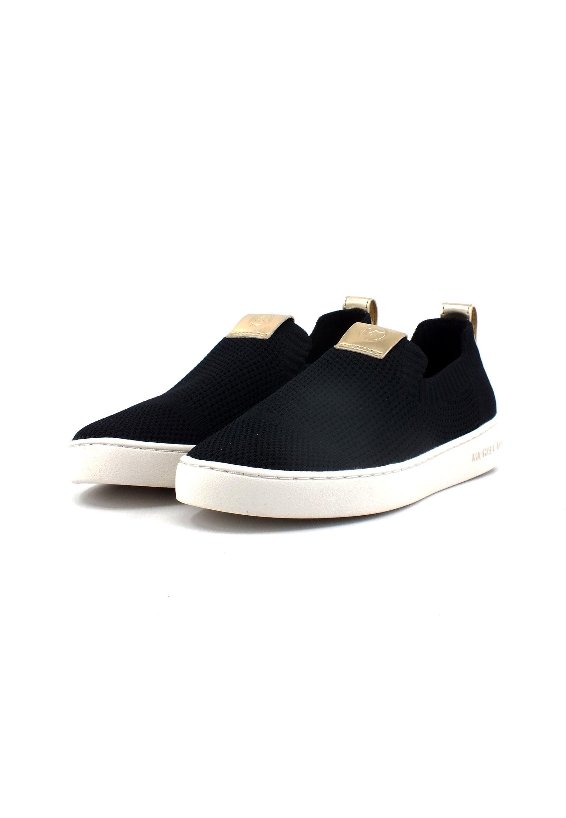 MICHAEL KORS Juno Knit Slip On Sneaker Donna Black 43R3JUFSBD - Sandrini Calzature e Abbigliamento