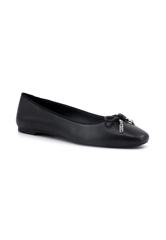 MICHAEL KORS Nori Flat Ballerina Donna Black 40F3NRFP1L - Sandrini Calzature e Abbigliamento