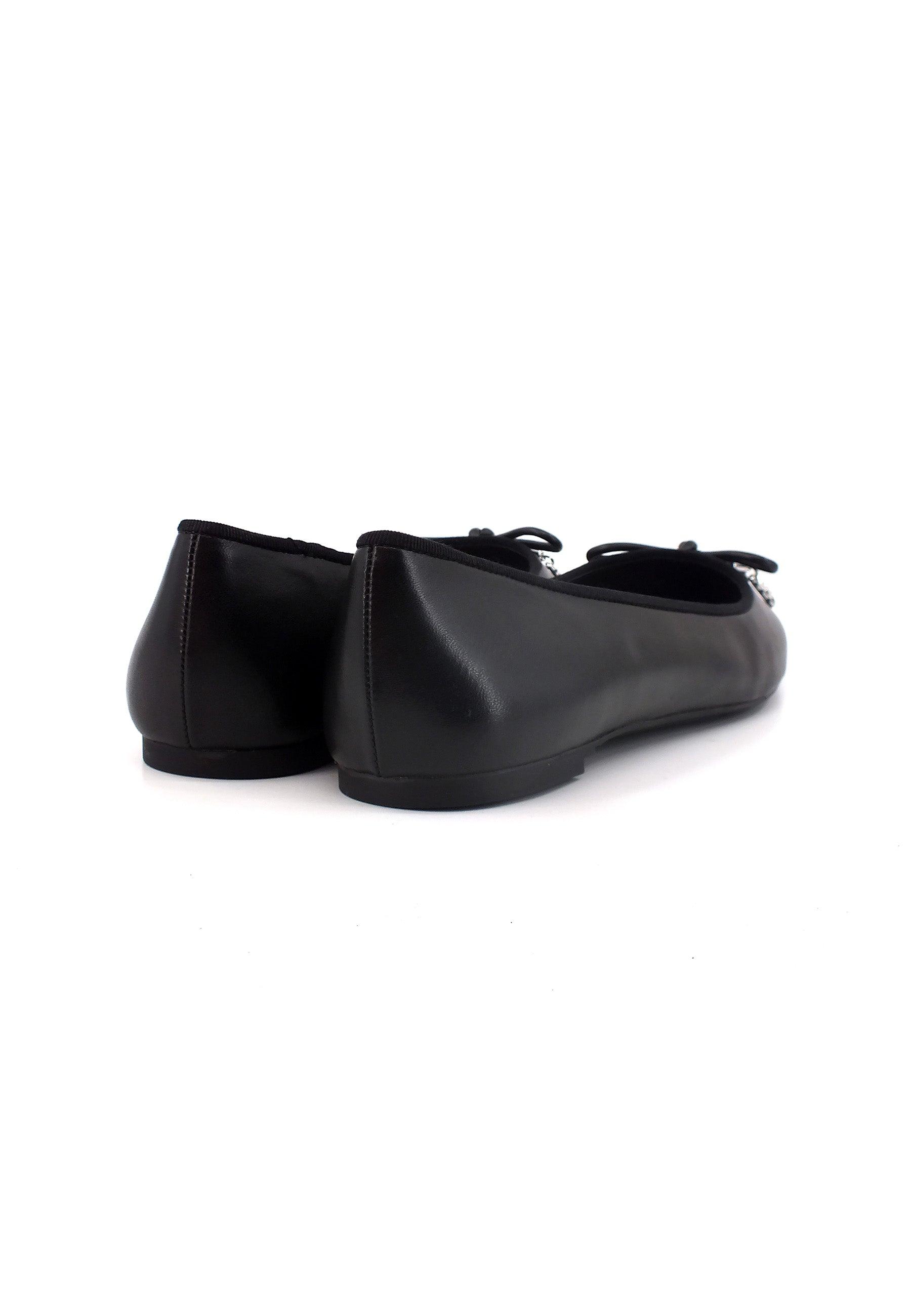 MICHAEL KORS Nori Flat Ballerina Donna Black 40F3NRFP1L - Sandrini Calzature e Abbigliamento