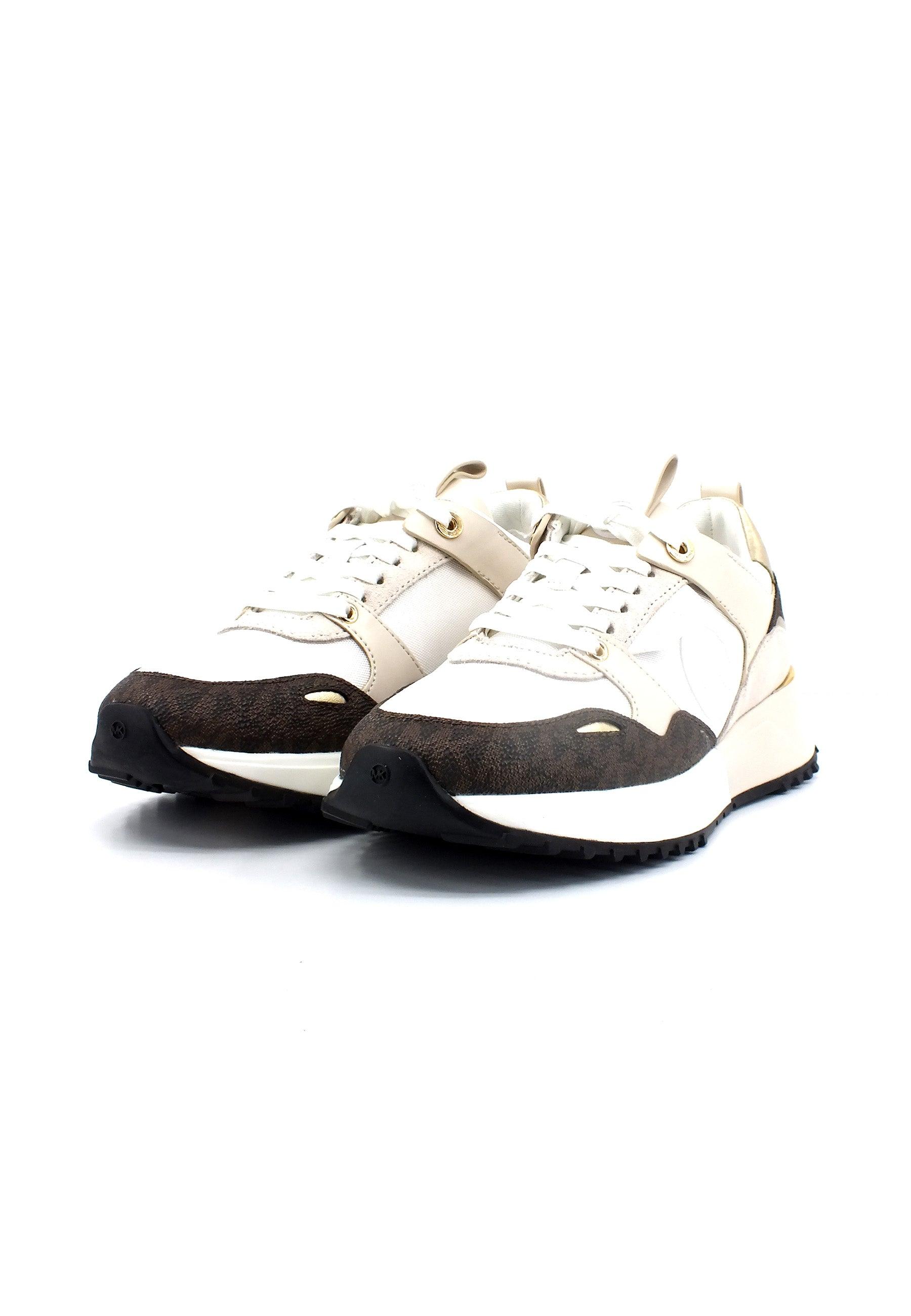 MICHAEL KORS Theo Trainer Sneaker Donna Optic White 43F1THFS1B - Sandrini Calzature e Abbigliamento
