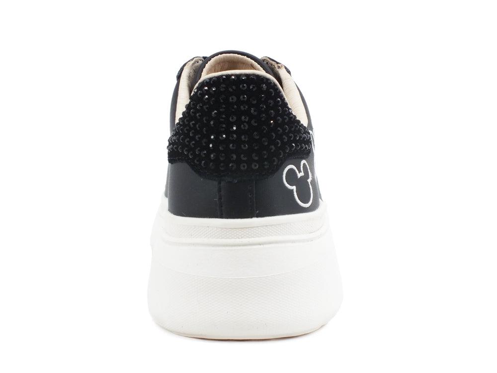 MOA Disney Sneaker Platform Mickey Black MD479 - Sandrini Calzature e Abbigliamento