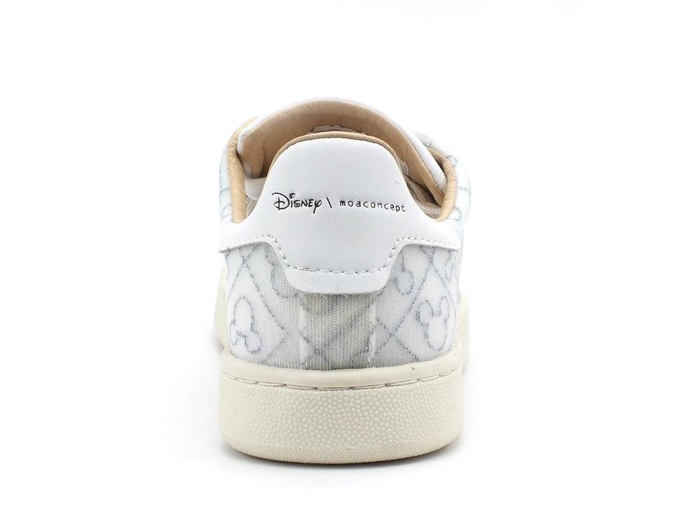MOA Master Of Arts Disney Sneaker Jacquard Gallery Mickey Mouse White Lux Silver MD623 - Sandrini Calzature e Abbigliamento