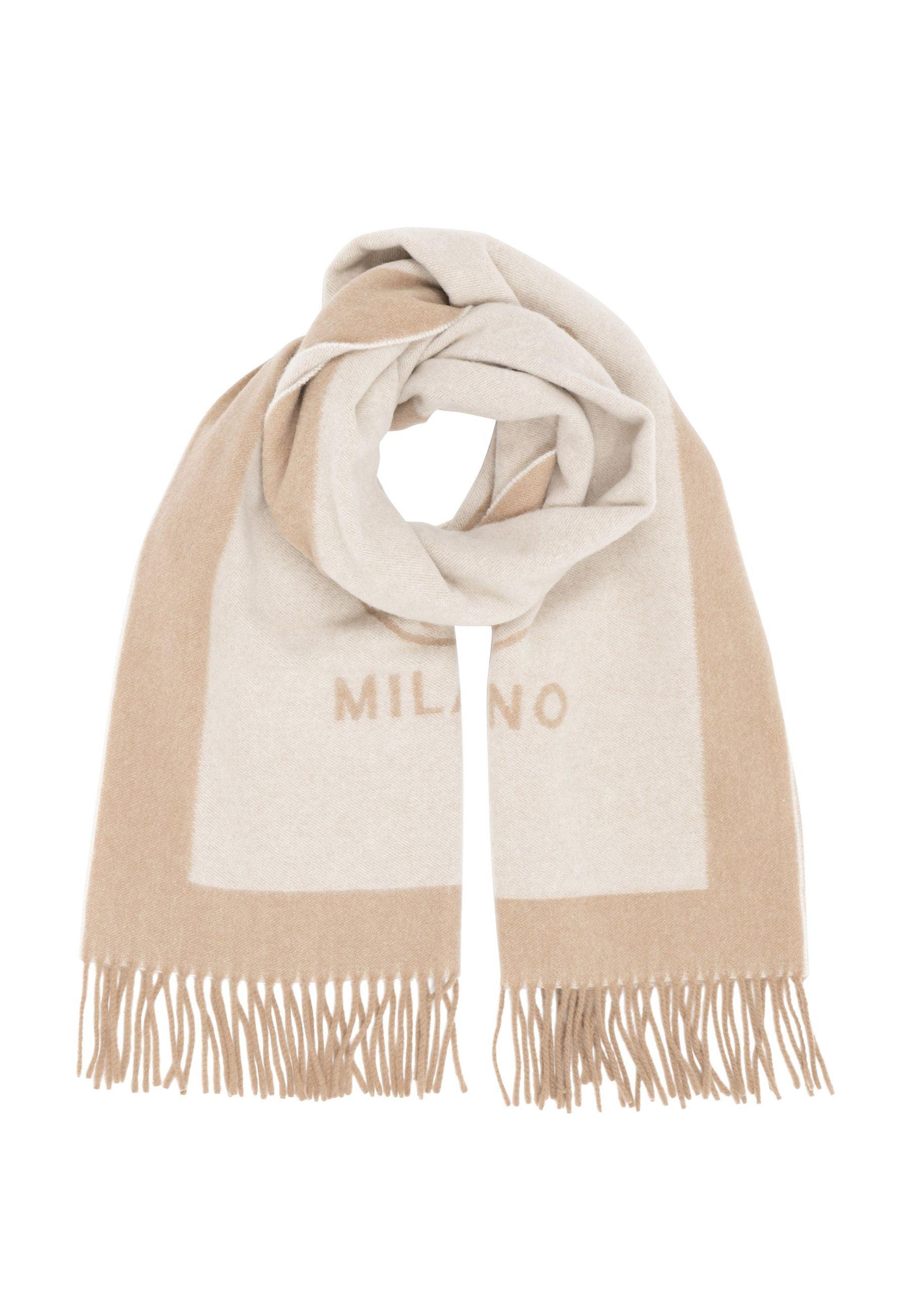 MOSCHINO Sciarpa Donna Beige 30672-M2327 - Sandrini Calzature e Abbigliamento