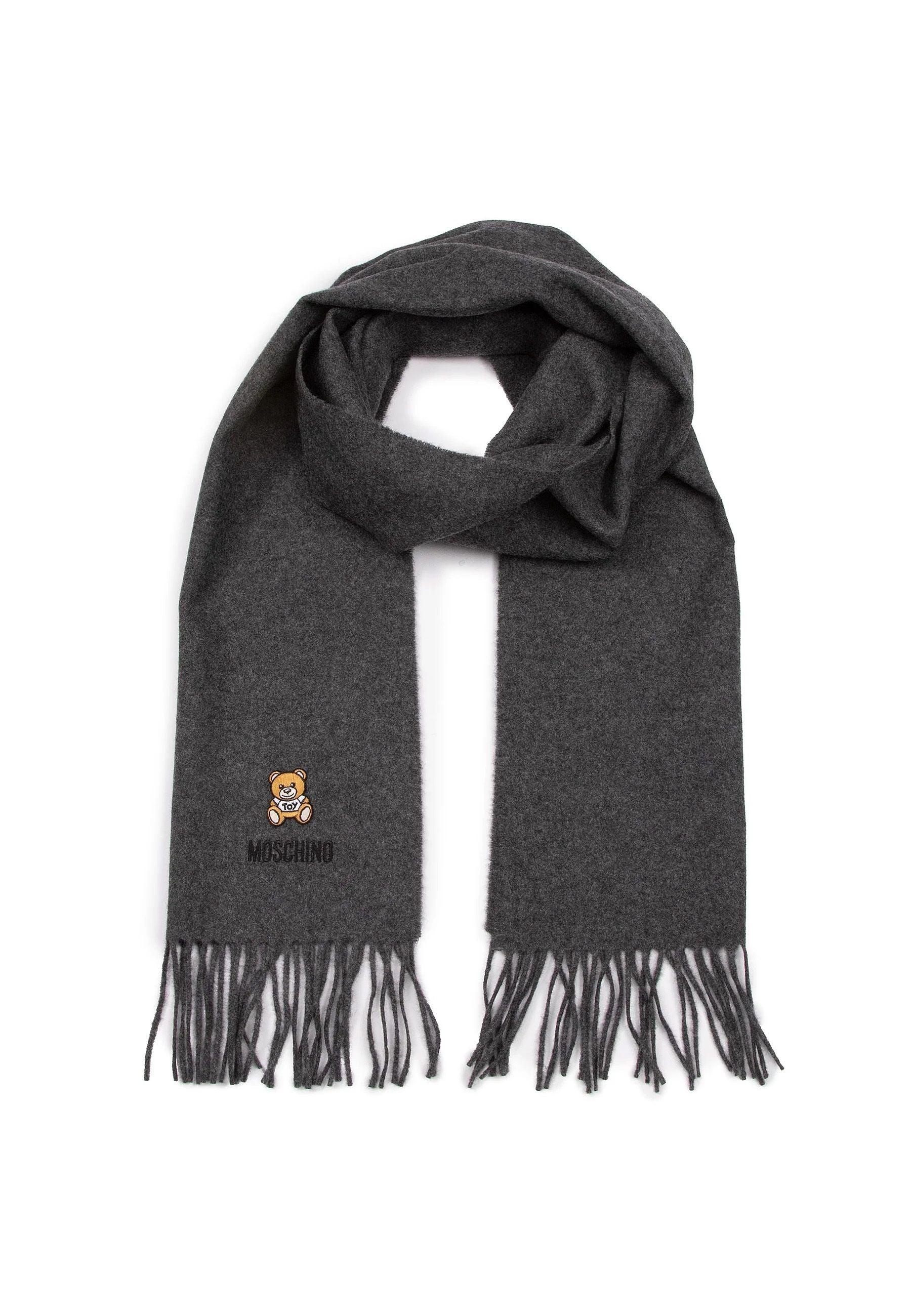 MOSCHINO Sciarpa Donna Dark Grey 50124-M5293 - Sandrini Calzature e Abbigliamento