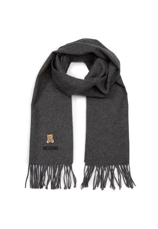 MOSCHINO Sciarpa Donna Dark Grey 50124-M5293 - Sandrini Calzature e Abbigliamento