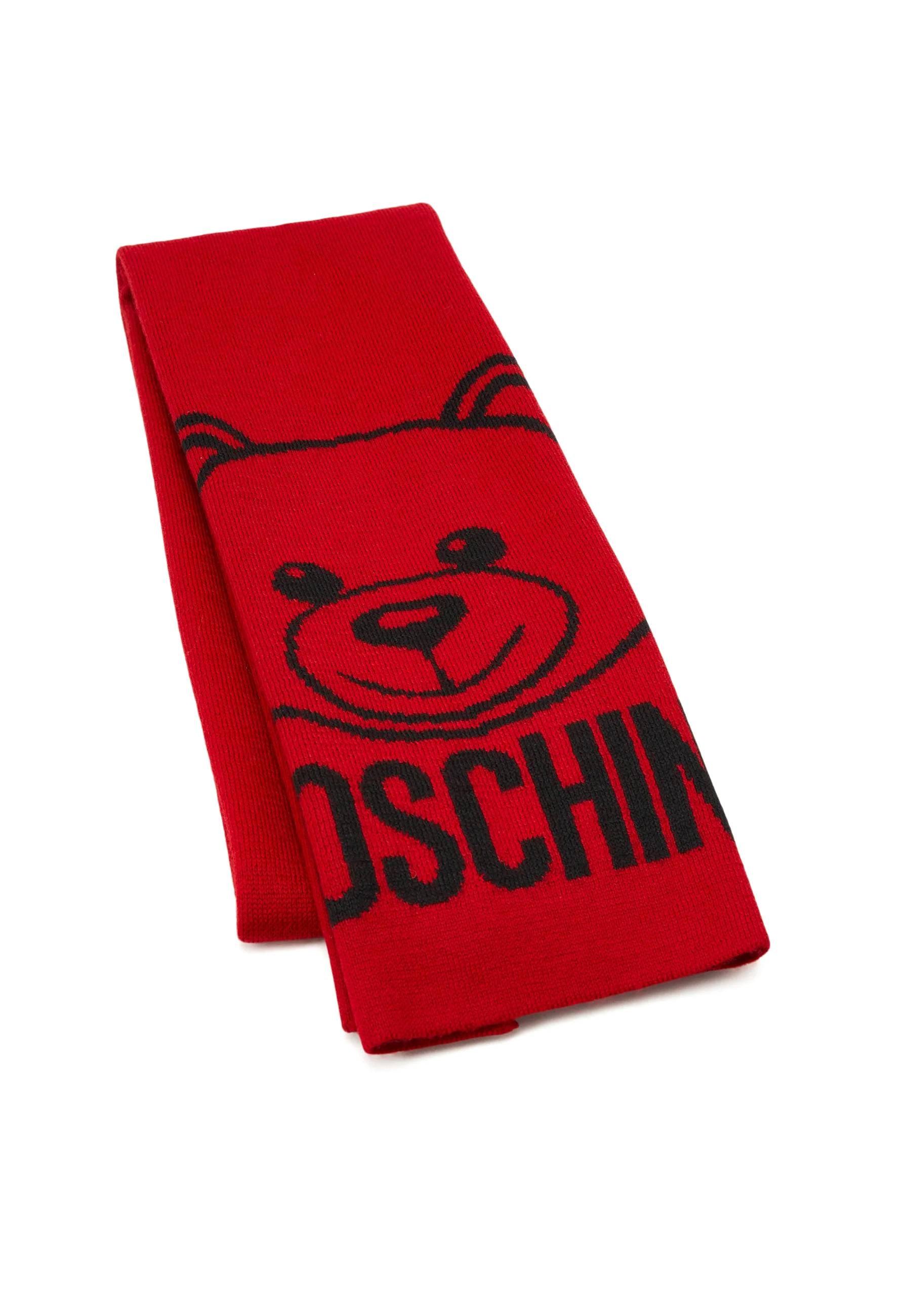 Scopri MOSCHINO Sciarpa Teddy Donna Rossa 30752-M2785 al miglior